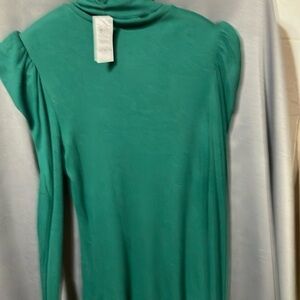 Green Cowl Neck Sweater